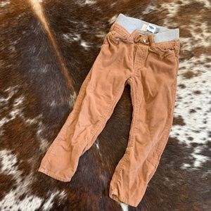 Corduroy pants soft waist